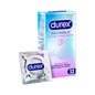 Durex® Invisível extra fino lubrificado extra 12pcs