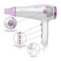 Proficare HTD 3020 - Secador de cabelo profissional branco 2000W