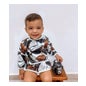 Twistshake Coconut Print Manga Longa Impermeável Bibs 1pc