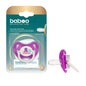 Baboo Chupeta Simétrica Silicone Roxo Sea Life +0M 1 Unidade