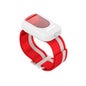 Pulseira Safetyband Hydroalcoholic Gel Bracelet Linha Basic Vermelha