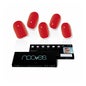Nooves Crimson Red Premium Luxe Solid Lâmina Vermelh 20 Unidades