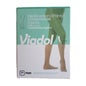 Viadol Panty Compressão Ligeira Bege Tamanho Grande