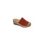 Scholl Mule Cuña Malaga Rust 36 1 Par