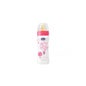 Mingau de borracha 4M cor-de-rosa da garrafa do bebê de Chicco 330ml 1ud