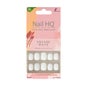 Nail HQ Square White Nails 24 Unidades