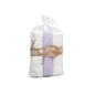 Kiokids Set Musselinas Coelhinhos Lavanda Branco 70x70 cm