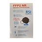 Respirador de Saúde RSI FFP2 Preto 50pcs