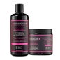 Kerargan Duo Shampoo e Máscara Queratina 2x500ml