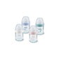 Nuk Biberon Cristal Nature Sense S 0-6m 120ml (blanco)