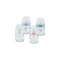 Nuk Biberon Cristal Nature Sense S 0-6m 120ml (blanco)