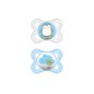 Mam chupeta Baby Soother Original Silicone 0-6 M Pack Duplo A