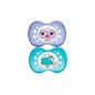 Dodie Dodie Dodie Dodie Duo Pacifier Sem Silicone Anel +18 meses Coruja Ovelha Noite Especial Conjunto de 2