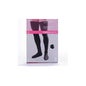 Meias longas masculinas de compressão normal (A-F) T-medium black 1ud