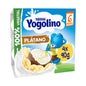 Yogolino Pack Boiões Coco e Banana +6m Sem Glúten 4x90g