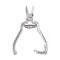Verniz para unhas pedicura Vitry em aço inoxidável 14cm 1ud